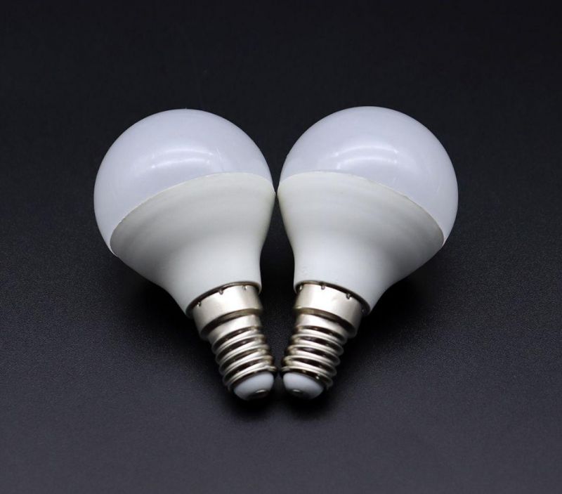 China Manufacturer Factory Price G45 3W-8W Mini Bulb Light E27 E14 B22 Base Global Bulb LED Small Lamp for Indoor LED Lighting CE RoHS ERP Approval