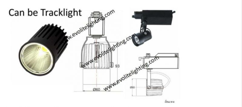 IP65 Waterproof LED Downlight for Bathroom Lightings