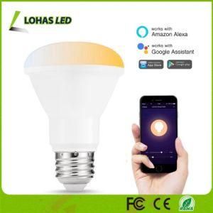 Br20 8W APP Controlled Light Lamp E26 Smart WiFi Bulb with Tunable White (2000K-6500K)