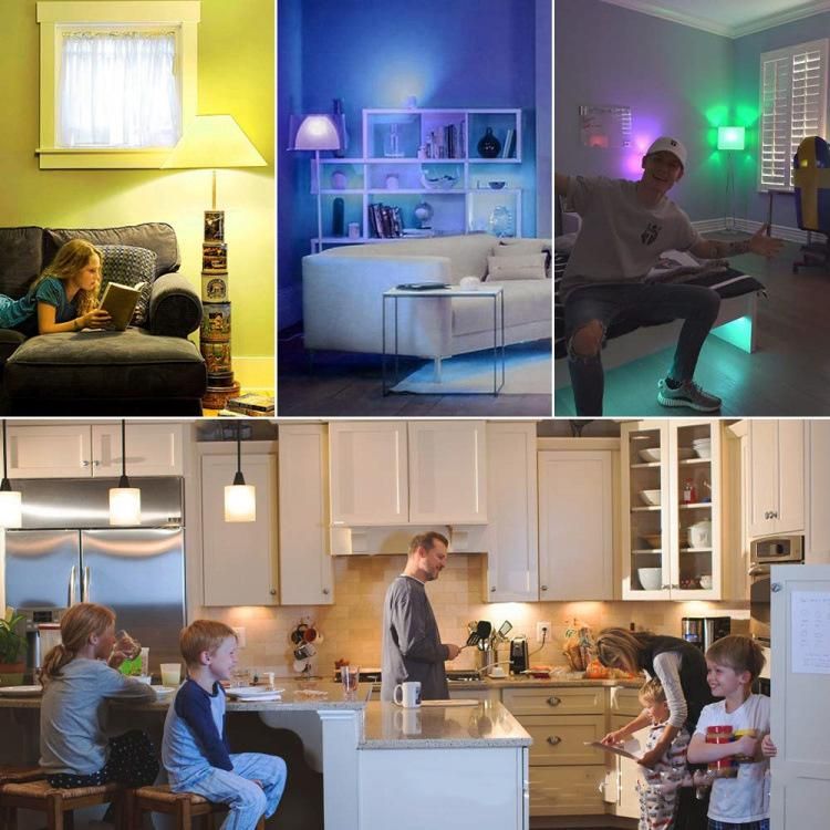 Google Home APP Remote Control Smart Bulb WiFi A60 9W