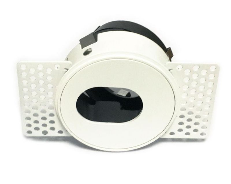 Cut out 75mm Trimless Project Downlight GU10 Housing LED Downlight Frame