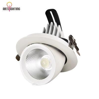 High Efficiency 100lm/W CREE 25W 35W Adjustable Beam Angle 24-Degree LED COB Downlight