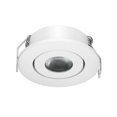 Adjustable Kitchen Cabinet Light Dimmable 1W 3W 12V Recessed LED Light