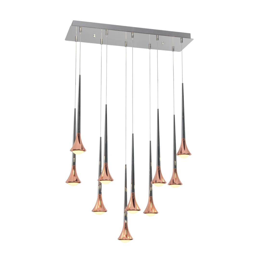 Masivel Lighting Luxury Hotel Pendant Light Indoor LED Chandelier Light