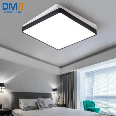 LED Masrer Bedroom Lamps Simple Style Square Ceiling Light