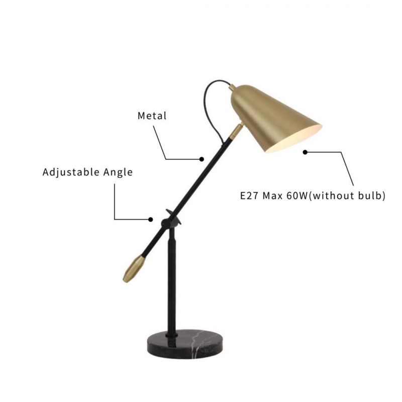Foshan Modern Home/Hotel LED Bedside Table Lamp Indoor Lighting Adjustable Bedroom Night Bed Side Lamp Desk Table Lamp