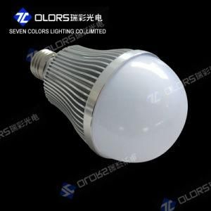 9W Aluminium E27 CRI&gt;75ra Epistar Chip Lamp Bulbs