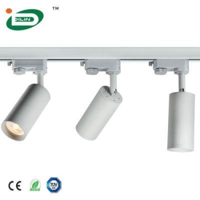 Dilin Factory Price Aluminium Moving LED Track Lighting for Project Hotel