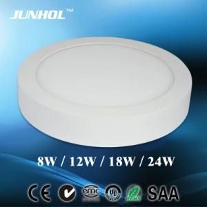 Surface Mounted LED Panel Light 18W Round with CE RoHS SAA C-Tick UL
