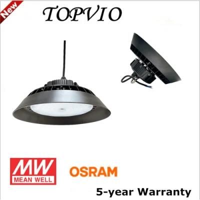 Dimmable High Power Industrial Interior Round UFO LED High Bay Light for Workshop/Stadium
