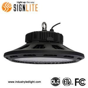 Waterproof IP65 150W UFO LED High Bay Light with Driver 0-10V Dimmer Industrial Lighting