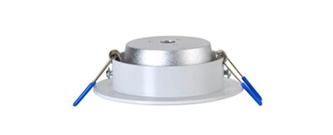 Bright Aluminum Ceiling Lighting Round Recessed Slim LED Downlight 3W 2.5 Inch 190lm 4000K Nature White
