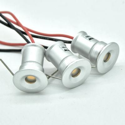 3000K 1W 12V IP65 15mm Mini LED Spot Light for Kitchen Sauna Ceiling Lamp