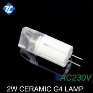 2W Ceramic SMD5050 130lm G4 AC230V Lamp
