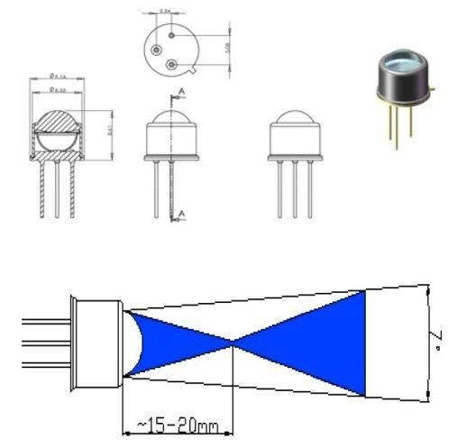 High Power To39 280nm UVC LED Lamp Bead