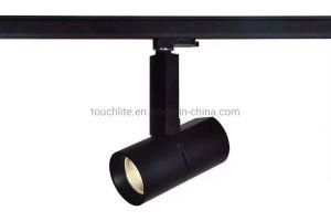 30W Adjustable LED Track Light Beam Angle 10/23/38deg Optional Use in Exclusive Shop