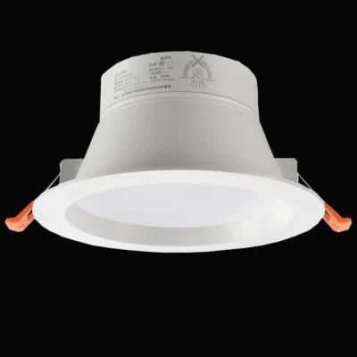 18W 8inch Cheap Quality Plastic Ceiling Recessed LED Downlight Down Light for Commercial and Residential Apartment