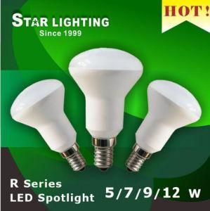 Aluminum Radiator 9W R63 LED Spot Bulb