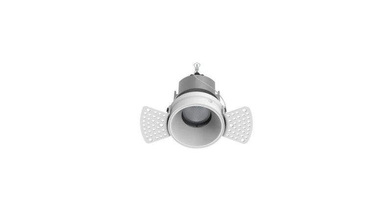 35W CE Dimmable Wallwasher Ceiling Recessed Adjustable Trimless Downlight COB LED Spotlight for Residential Hotel Villas Office Showroom Store Shopping Mall