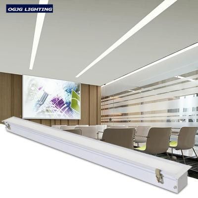 Dimmable Office Fitting Linear Lighting Fixtures LED Recessed Luminaire