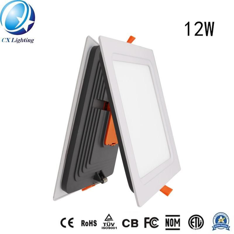 SMD 2835 Square Slim Integrated 12W LED Panel Light