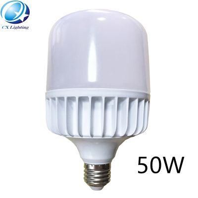 50W E27 T Shape Die-Casting Aluminum High-Power Highlight LED Bulb