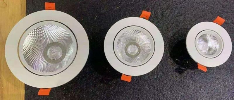 COB LED Spot Downlight Home Indoor Lighting 3 Years Warranty