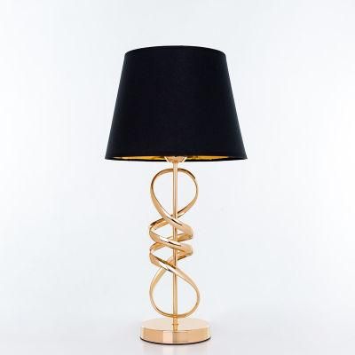 The Most Popular Office Bedroom Lamp Metal Decoration Hotel Nordic Bedside Table Lamp Modern Desk Lighting