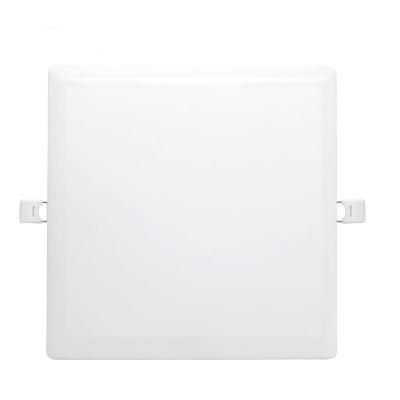 Square No Frame Dimmable SMD 2835 IP44 Ce RoHS ISO9001 18W LED Recessed Lamp 18 Watt Ceiling Panel Light with IP44