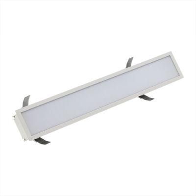 100lm/W 20W Recessed LED Linear Light