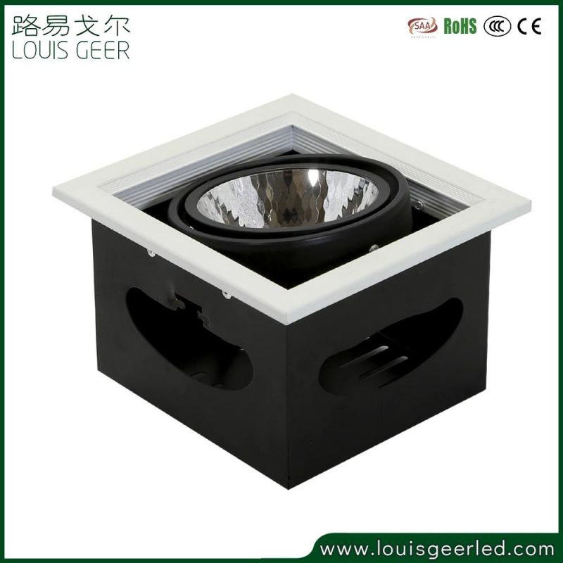 Factory Direct Supply Energy Saving Commercial Lighting 15W Ce RoHS COB LED Grille Light