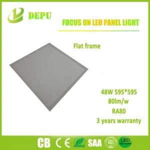 Flat LED Panel Light/Ceiling Light 48W, 80lm/W 50000hours with Ce, TUV