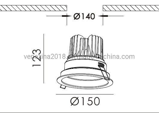 Recessed COB LED Downlight LED Ceiling Light LED Spot Light LED Light LED Down Light