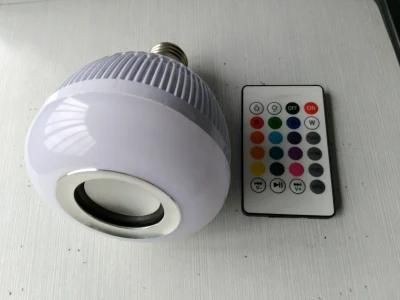 Bluetooth Speaker LED Music Bulb with Speaker E27 LED Light