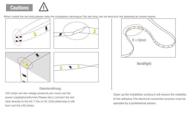 IC Built-in 2835 80LEDs/M High Lumen LED Strip