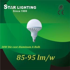 Energy Saving High Lumen LED Light Bulb with Ce RoHS A100 30W