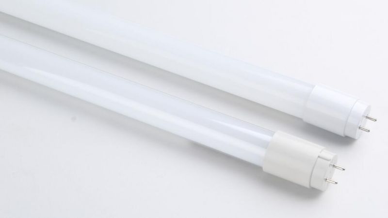 T8 Integrated 4FT LED Tube Light AC100-240V 120lm/W with Clear Cover