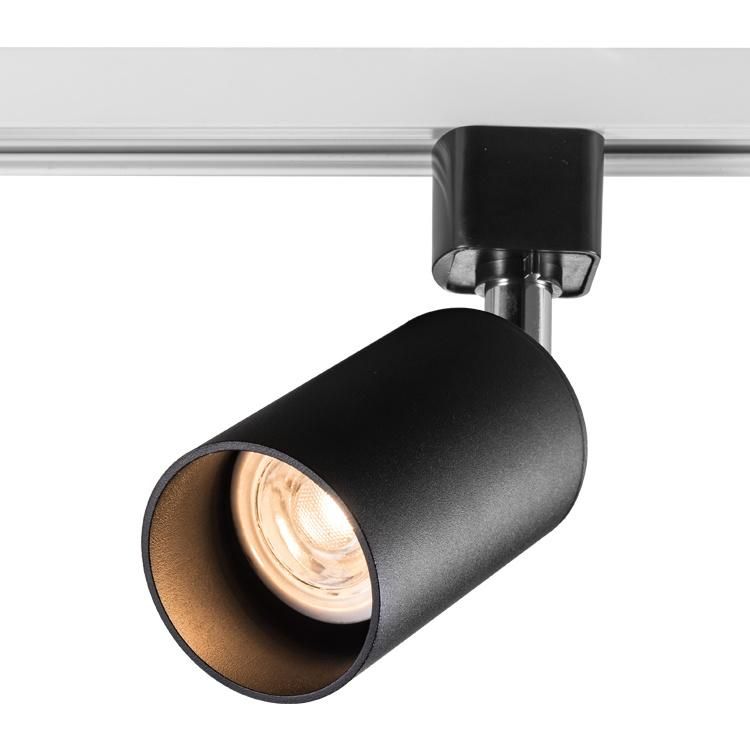 How Bright GU10 Indoor Adjustable White Black Aluminum Spot Housing Lamp Fixture Track Light