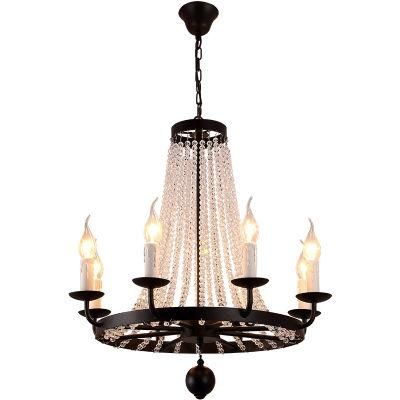 Home Use Fancy 80cm Chandelier K9 Crystal