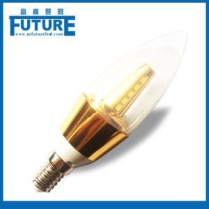 E27 LED Candle Bulb LED Christmas Lights with Warm White