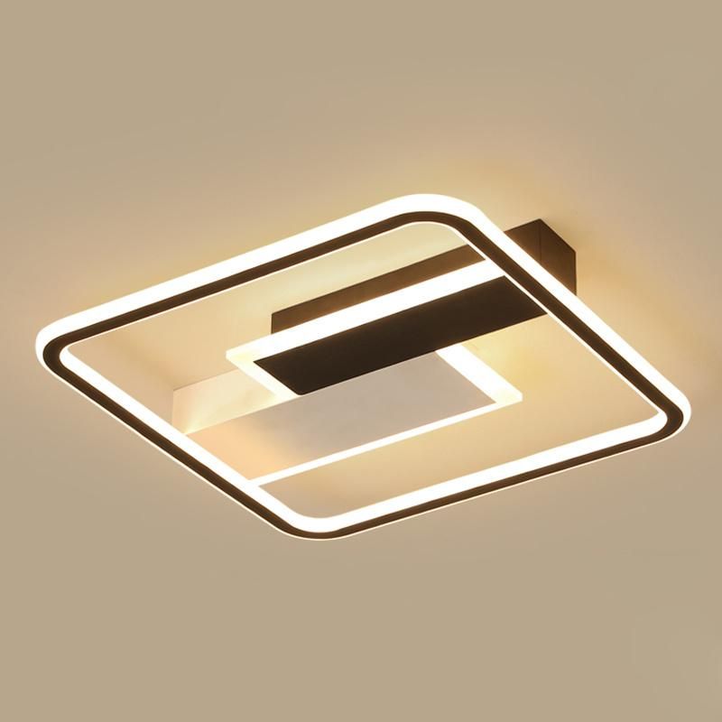 600by600 Light CCT Square Smart Bedroom Contemporary LED Ceiling Lamp