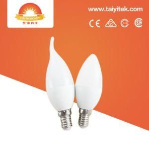 Free Sample Newest Design LED Lighting Candle Shape Bulb 3W 5W 7W