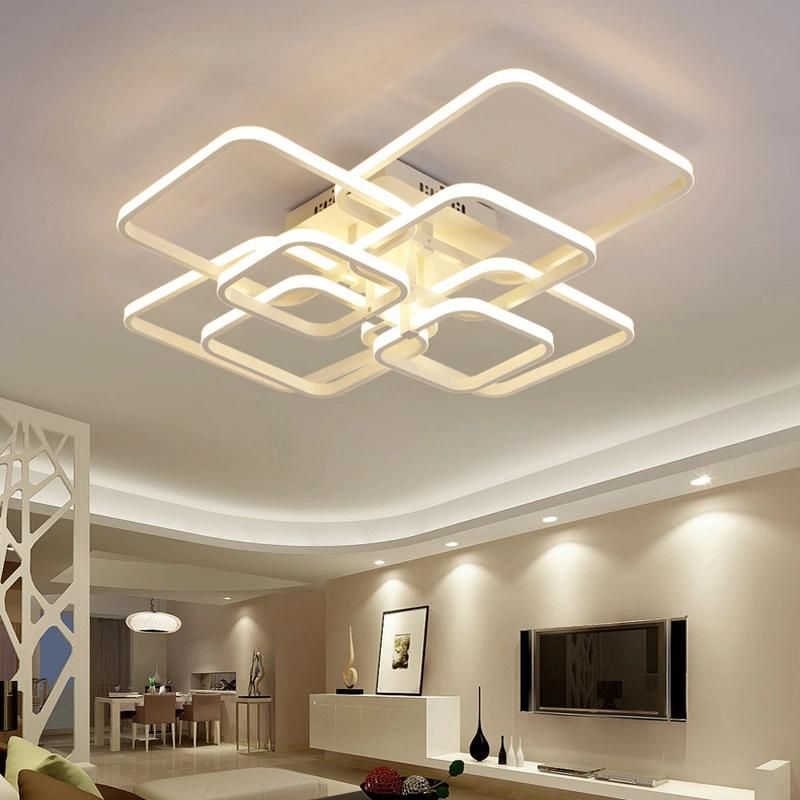 China Supplier Color Change Acrylic LED Ceiling Lamp Fixture