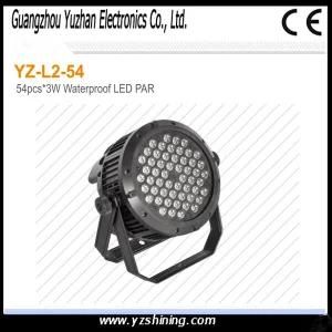 IP67 RGBW 54pcsx3w LED PAR Light