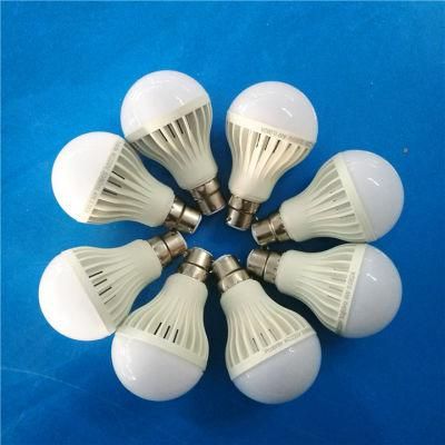 Plastic Cover Aluminum A60 7W E27 LED Global Bulb