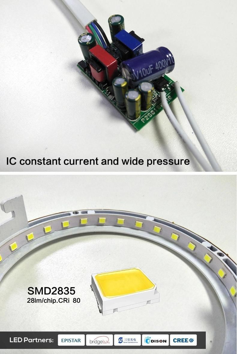 Blue Green Red Color Lighting Frameless Acrylic Light Round Square RGB LED Panel Light