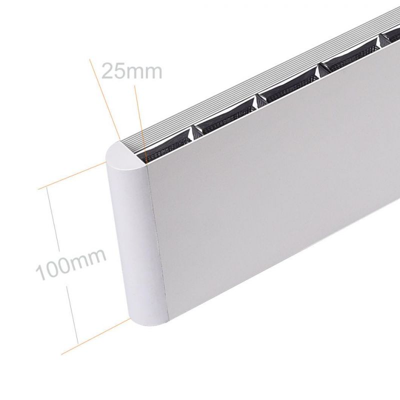 Fantastic 25mm Width Aluminium LED Linear Light Suspended Linear with Ultra Slim Anti Glare Reflector Cup