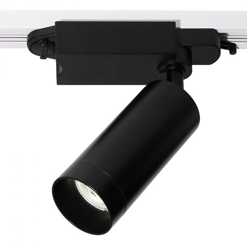 Europe Style Energy Saving LED Track Light Fixture for Shopping Mall GU10 Ceilimg Spot Lighting