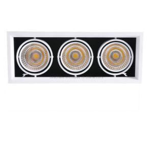 350 Degree Adjustble High Brightness COB LED Grille Spot Light