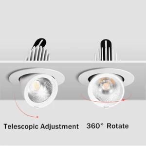 50W LED COB Spot Down Light Adjustable Elephant Trunk Lamp